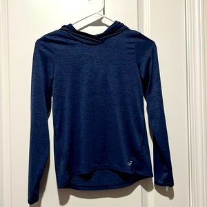 Girls long sleeve hooded tee